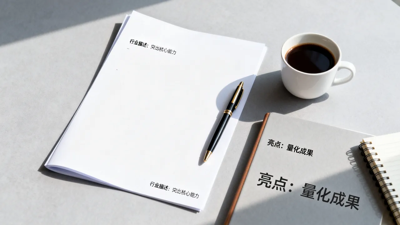 简历行业怎么写才有亮点，简历行业描述怎么写-图2