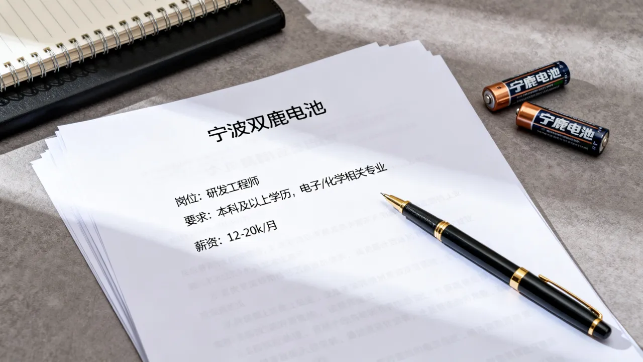 宁波双鹿电池招聘信息有哪些岗位要求,薪资待遇如何?-图3 宁波双鹿电池招聘信息有哪些岗位要求,薪资待遇如何?-图3