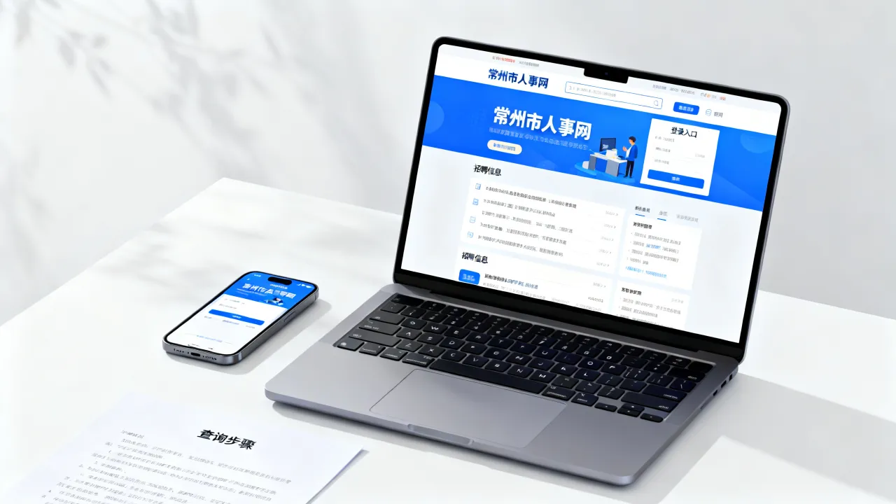 常州市人事网是什么网站?怎么登录官网查询招聘信息
