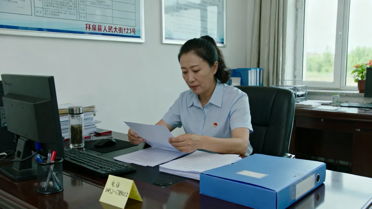 拜泉县人事局在哪里办公,地址电话是多少,如何联系
