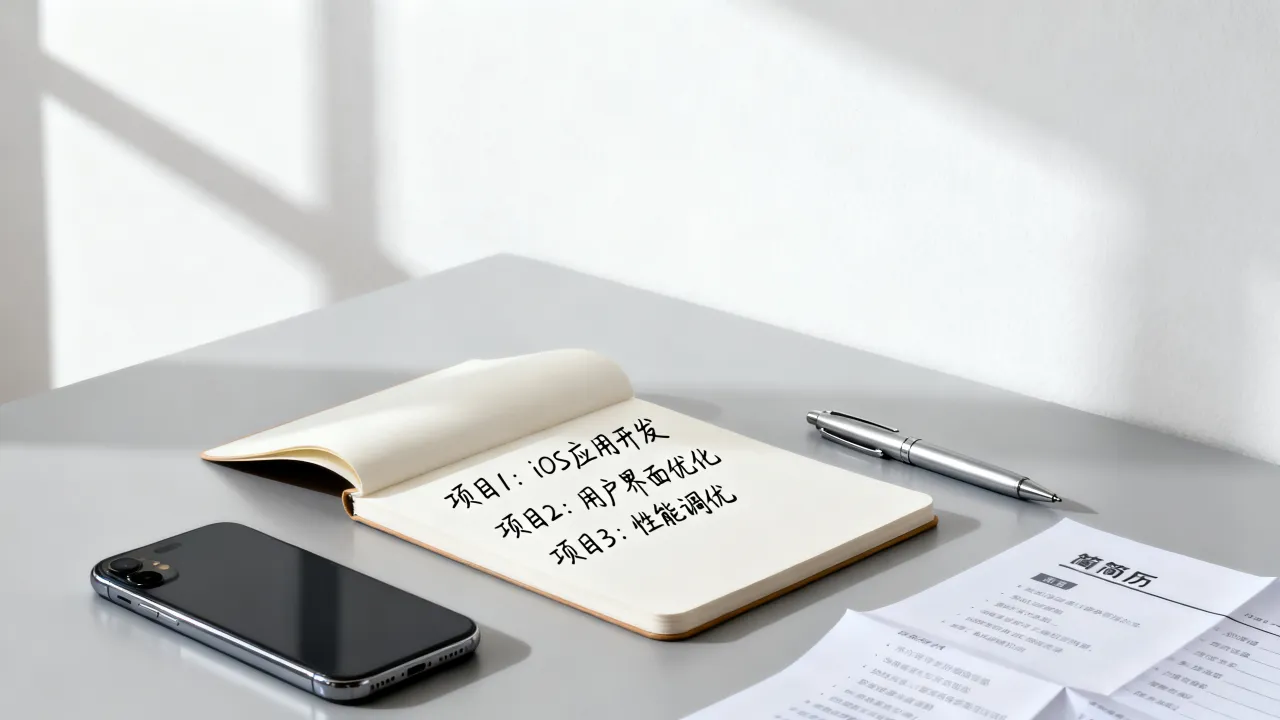 iOS简历怎么写？没实习经历如何优化项目亮点-图3