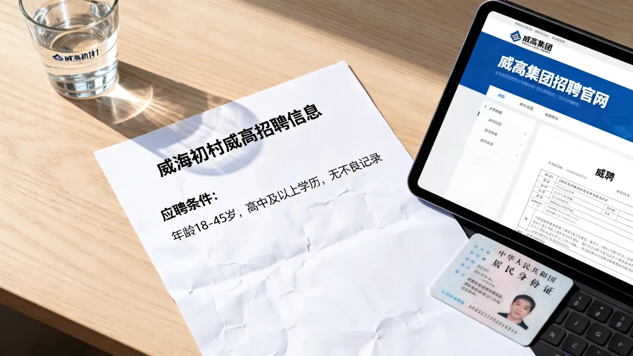 威海初村威高招聘最新信息怎么查，应聘条件有哪些？-图3