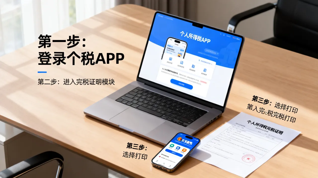 北京如何打印个税,个人所得税完税证明网上怎么打印?
