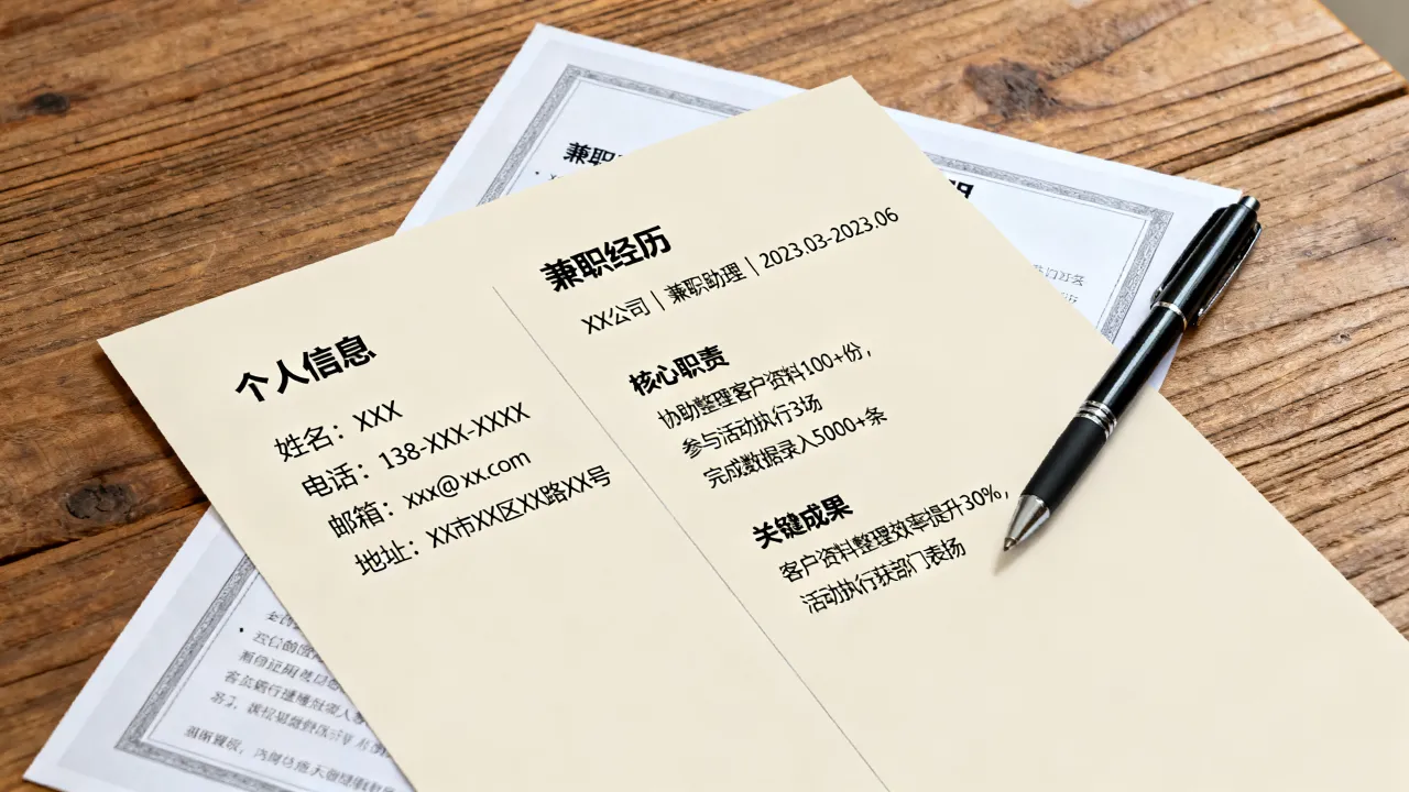 兼职经历怎么填,简历兼职经历怎么写才能打动招聘方-图2 兼职经历怎么填,简历兼职经历怎么写才能打动招聘方-图2