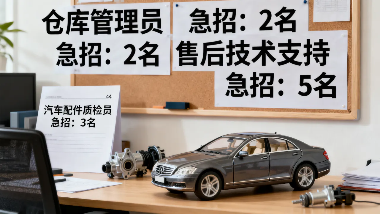 大兴中环汽车配件招聘有哪些岗位？急招信息在哪看