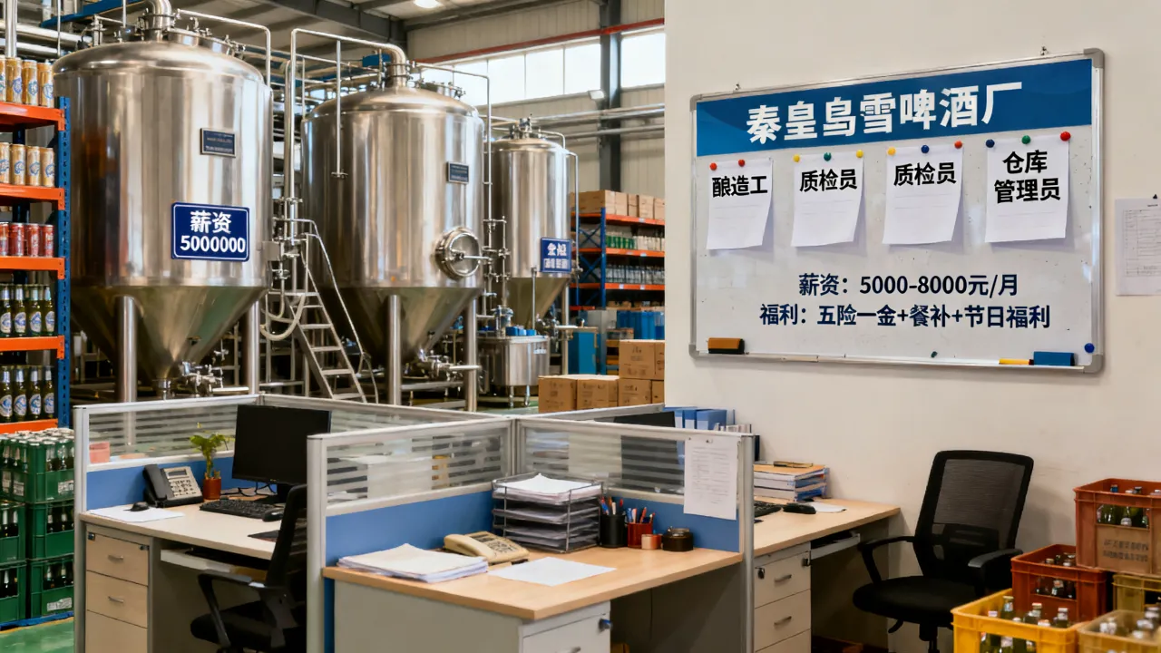 秦皇岛雪花啤酒厂招聘有哪些岗位,待遇怎么样?-图2 秦皇岛雪花啤酒厂招聘有哪些岗位,待遇怎么样?-图2