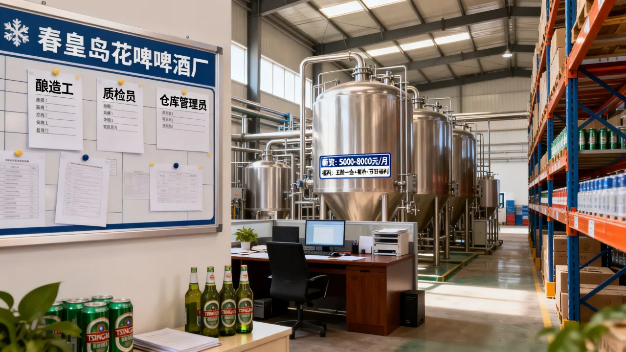 秦皇岛雪花啤酒厂招聘有哪些岗位,待遇怎么样?-图3 秦皇岛雪花啤酒厂招聘有哪些岗位,待遇怎么样?-图3