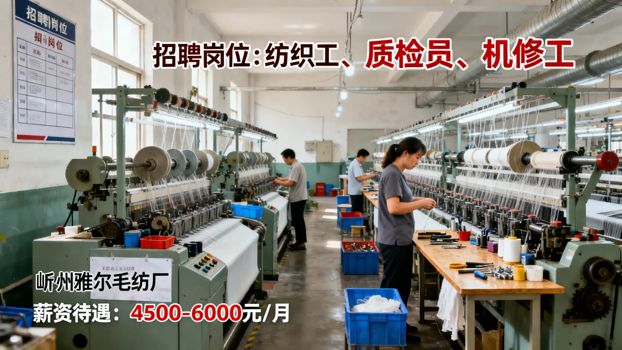 嵊州雅戈尔毛纺厂招聘吗，嵊州雅戈尔毛纺厂招聘岗位有哪些？