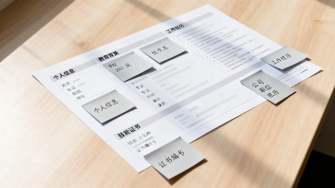 简历怎么分板块,简历模板的板块怎么分类更清晰?-图2 简历怎么分板块,简历模板的板块怎么分类更清晰?-图2