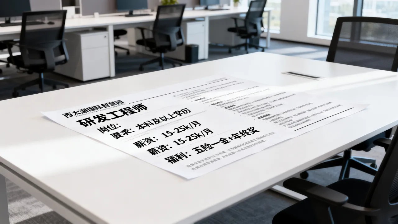 西太湖国际智慧园招聘具体条件怎么样,好进吗