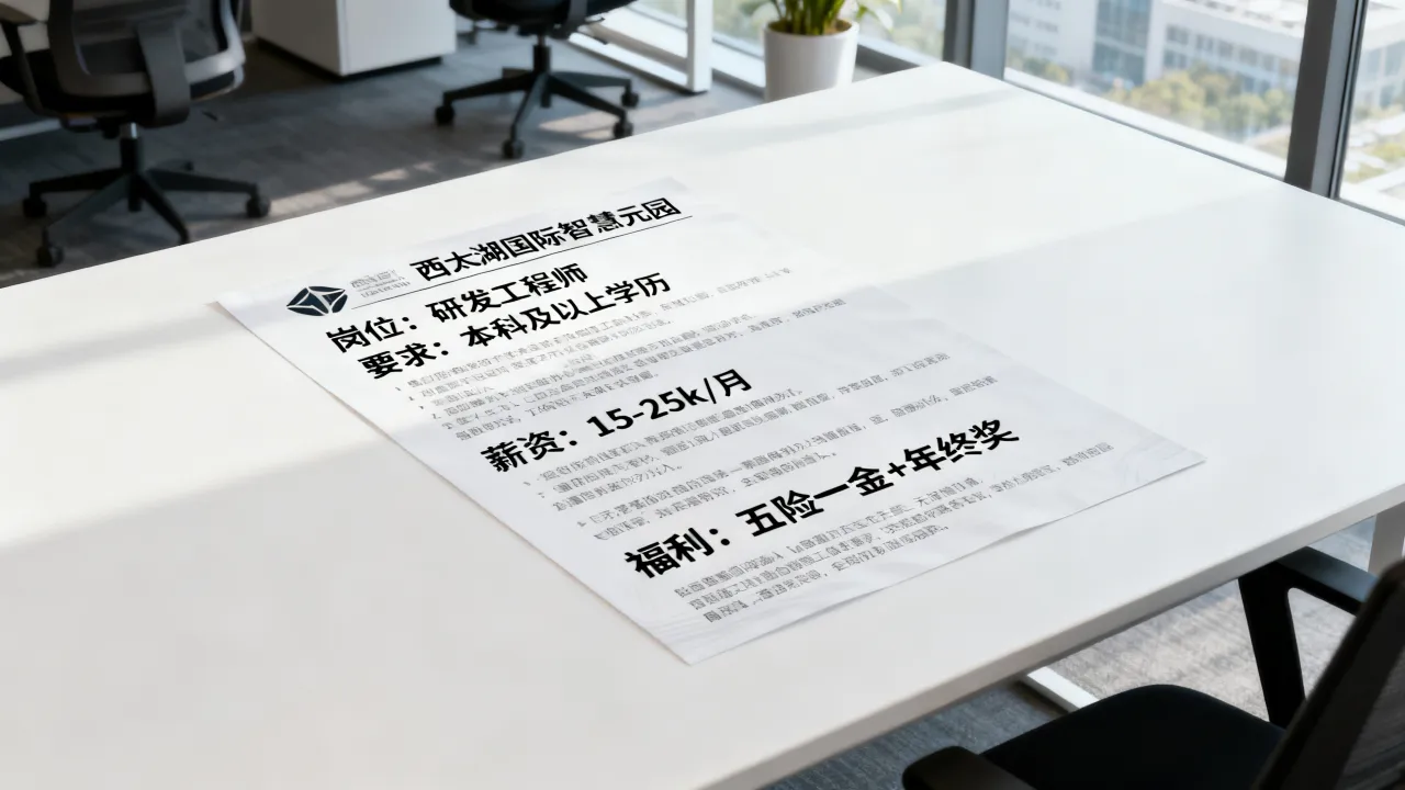 西太湖国际智慧园招聘具体条件怎么样,好进吗-图2 西太湖国际智慧园招聘具体条件怎么样,好进吗-图2
