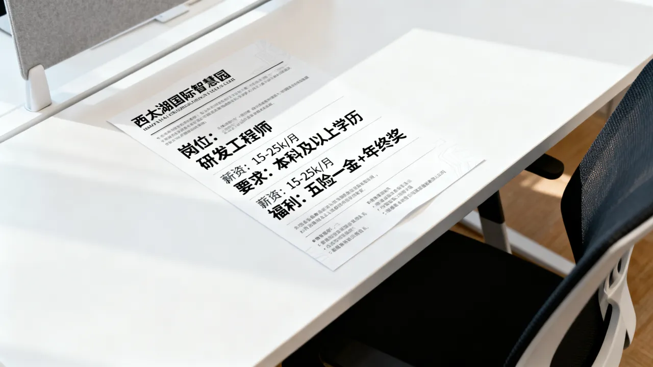 西太湖国际智慧园招聘具体条件怎么样,好进吗-图3 西太湖国际智慧园招聘具体条件怎么样,好进吗-图3