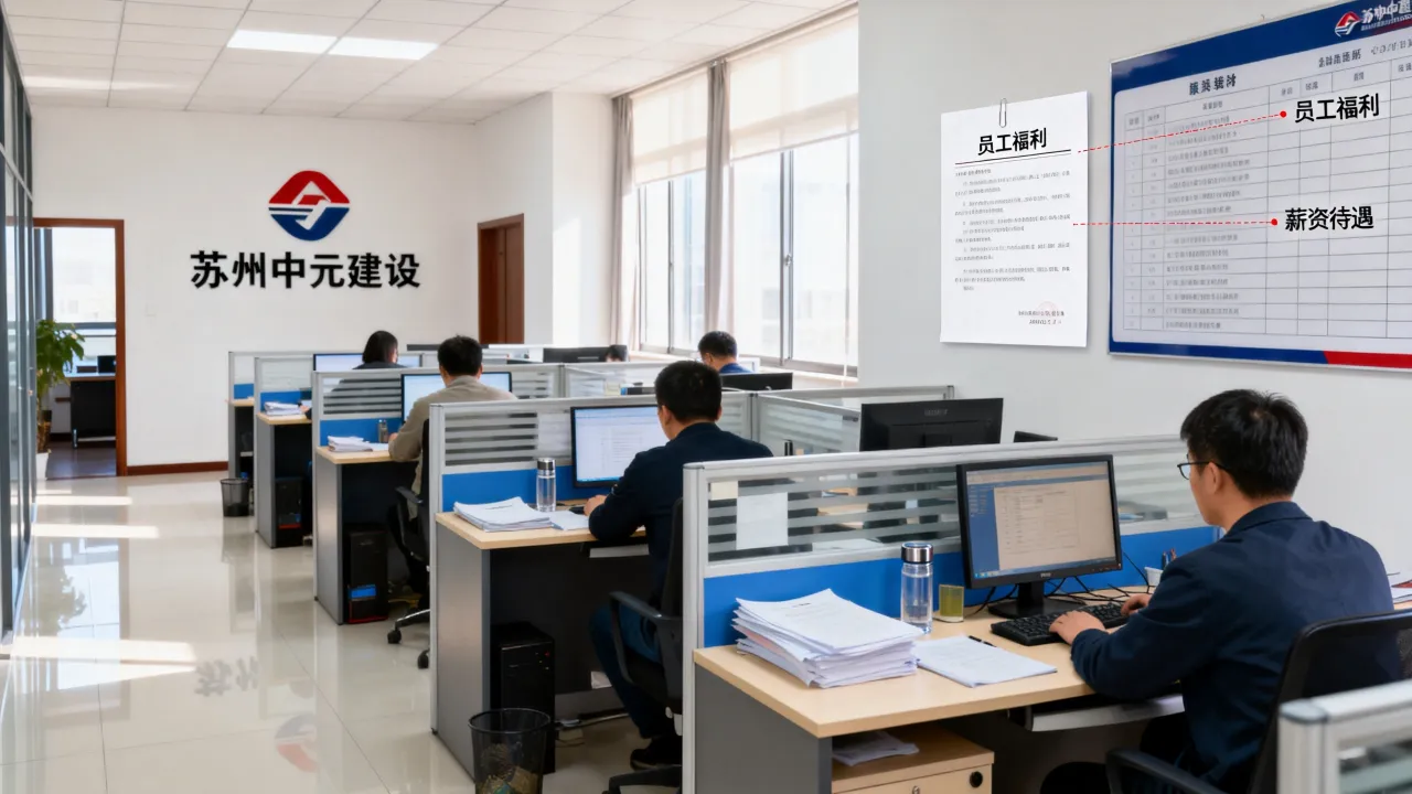 苏州中元建设怎么样,苏州中元建设靠谱吗待遇好不好?