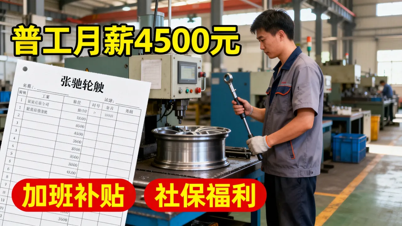 张驰轮毂工资怎么样,张驰轮毂普工工资待遇怎么样?-图2 张驰轮毂工资怎么样,张驰轮毂普工工资待遇怎么样?-图2