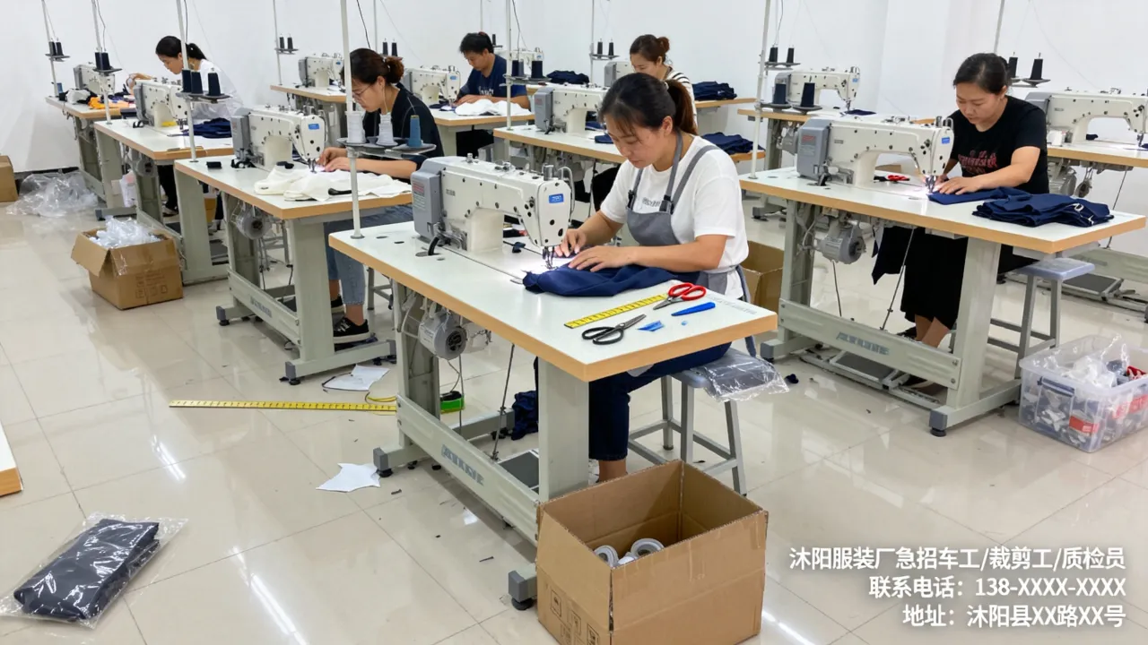 沭阳服装厂招聘信息最新有哪些,沭阳服装厂招工信息哪里找?-图2 沭阳服装厂招聘信息最新有哪些,沭阳服装厂招工信息哪里找?-图2