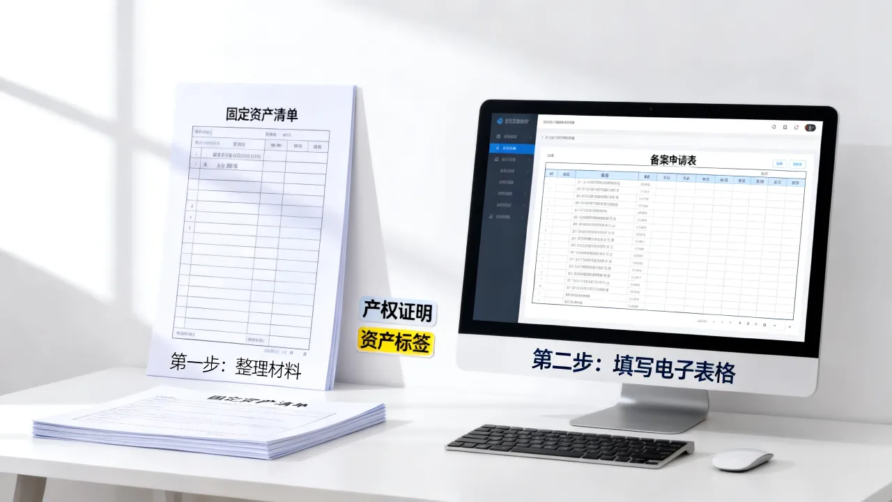 固定资产如何备案，固定资产备案需要哪些材料？