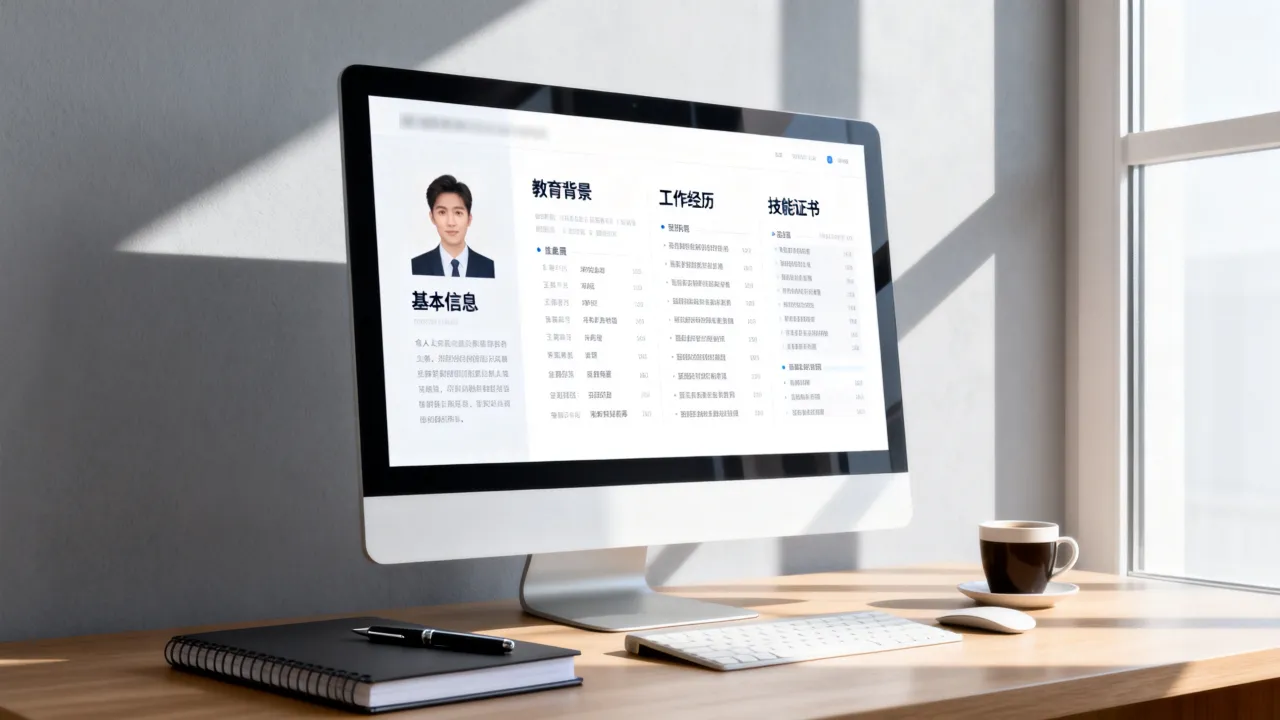 怎么设计简历网页,个人简历网页模板怎么制作?