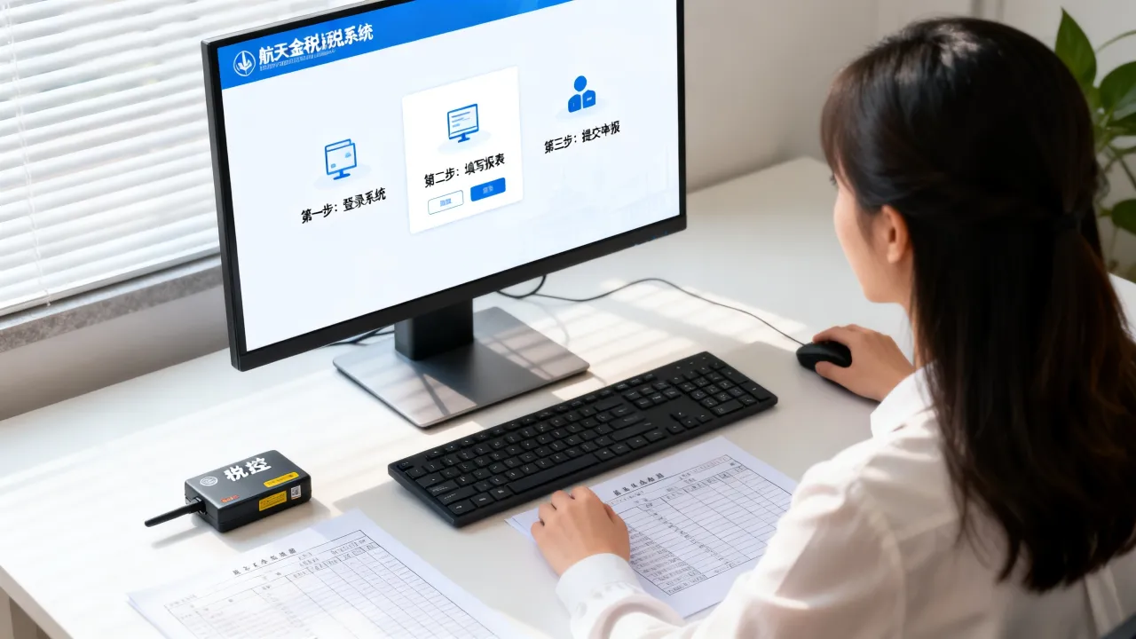 航天金税如何报税,航天金税报税流程及操作步骤是什么?-图3 航天金税如何报税,航天金税报税流程及操作步骤是什么?-图3