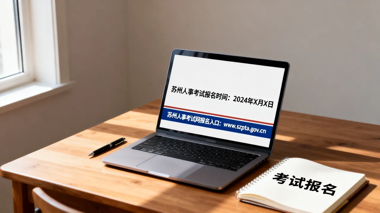 江苏省苏州人事考试报名时间是什么时候,苏州人事考试网报名入口-图1 江苏省苏州人事考试报名时间是什么时候,苏州人事考试网报名入口-图1