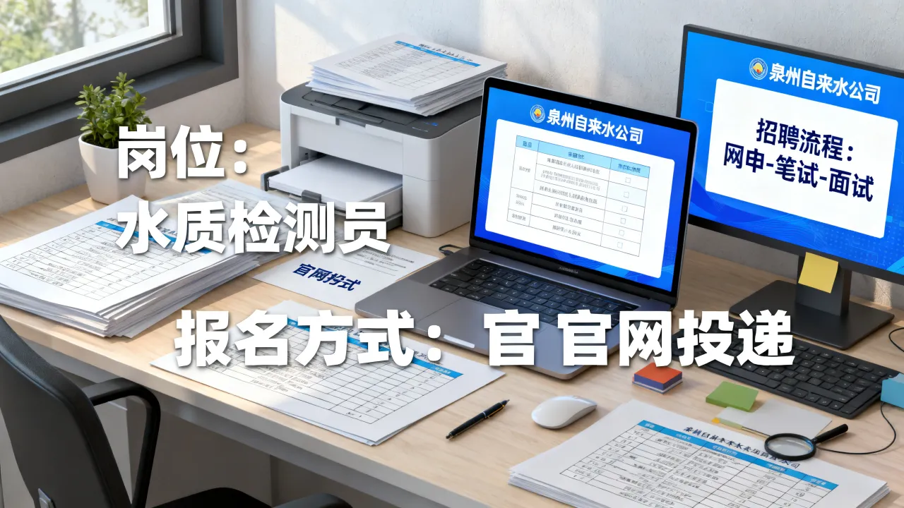 泉州自来水公司招聘岗位有哪些?怎么报名,-图1 泉州自来水公司招聘岗位有哪些?怎么报名,-图1