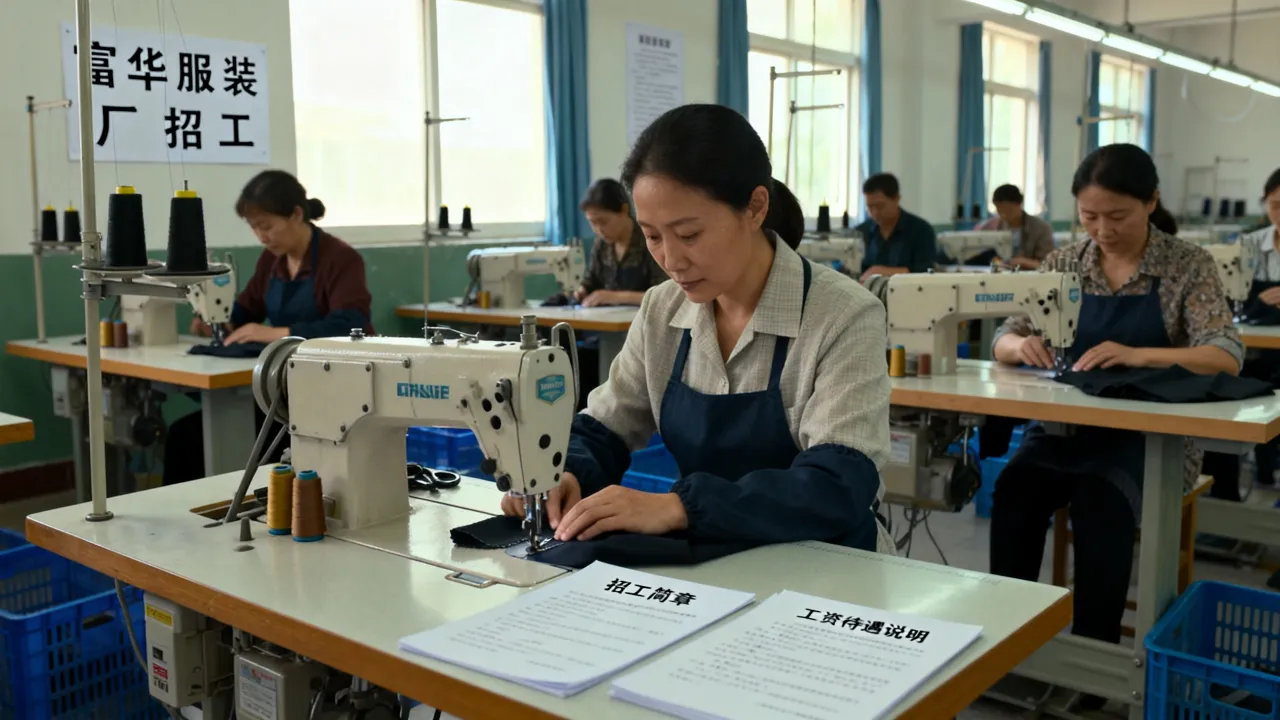 淮南富华服装厂还在招工吗,富华服装厂工资待遇怎么样-图1 淮南富华服装厂还在招工吗,富华服装厂工资待遇怎么样-图1