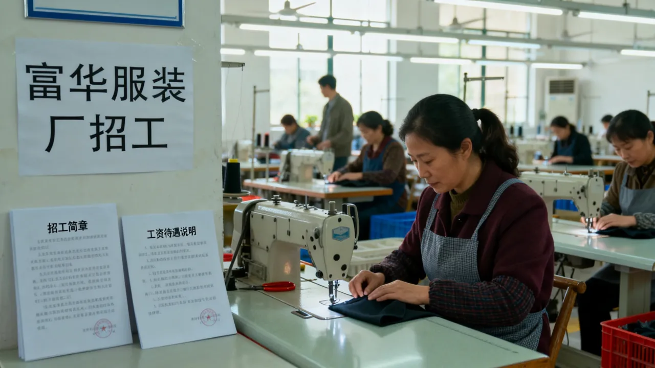 淮南富华服装厂还在招工吗,富华服装厂工资待遇怎么样-图2 淮南富华服装厂还在招工吗,富华服装厂工资待遇怎么样-图2
