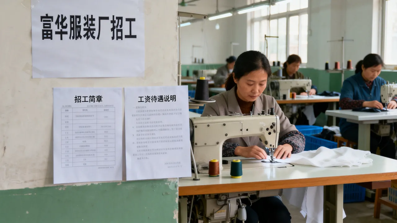 淮南富华服装厂还在招工吗,富华服装厂工资待遇怎么样-图3 淮南富华服装厂还在招工吗,富华服装厂工资待遇怎么样-图3