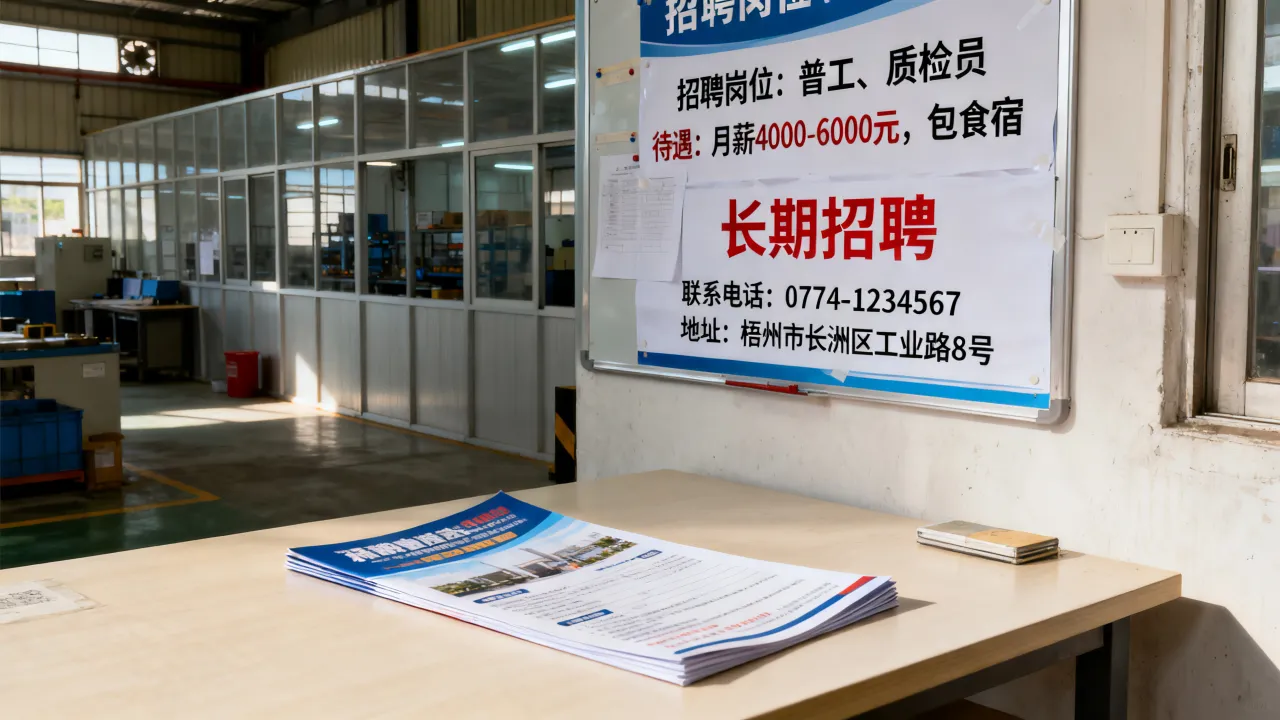 梧州五一塑料厂招聘信息在哪看,待遇怎么样,长期吗,有知道的吗-图1 梧州五一塑料厂招聘信息在哪看,待遇怎么样,长期吗,有知道的吗-图1
