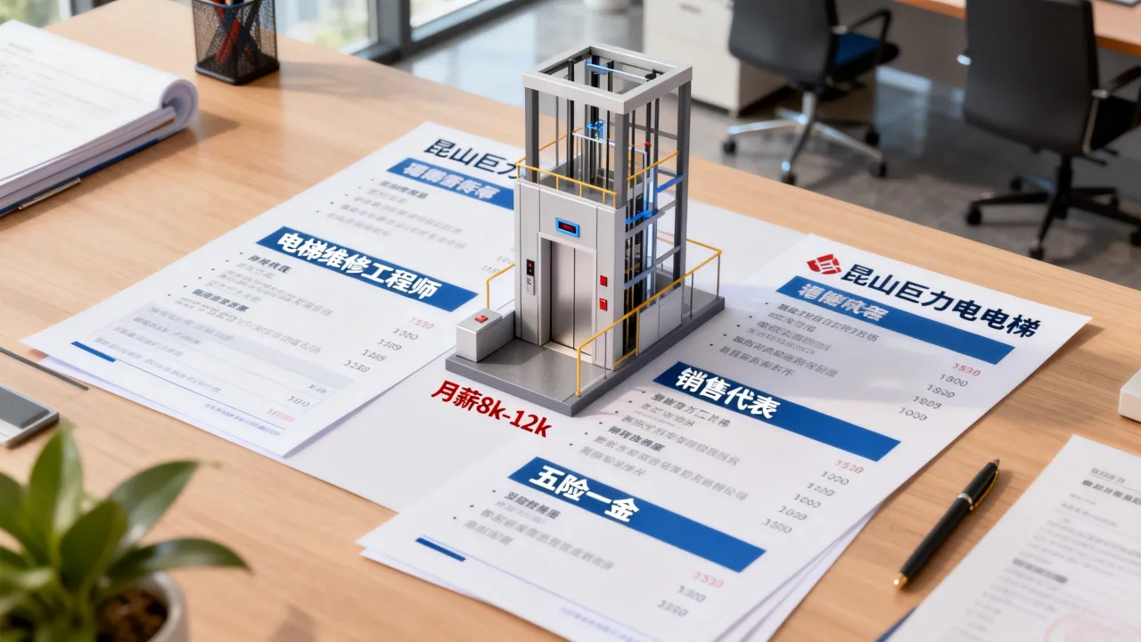 昆山巨力电梯招聘信息有哪些？昆山巨力电梯招聘岗位待遇如何？-图1