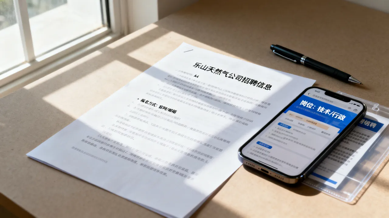 乐山天然气公司招聘信息在哪里查看,如何报名?-图1 乐山天然气公司招聘信息在哪里查看,如何报名?-图1
