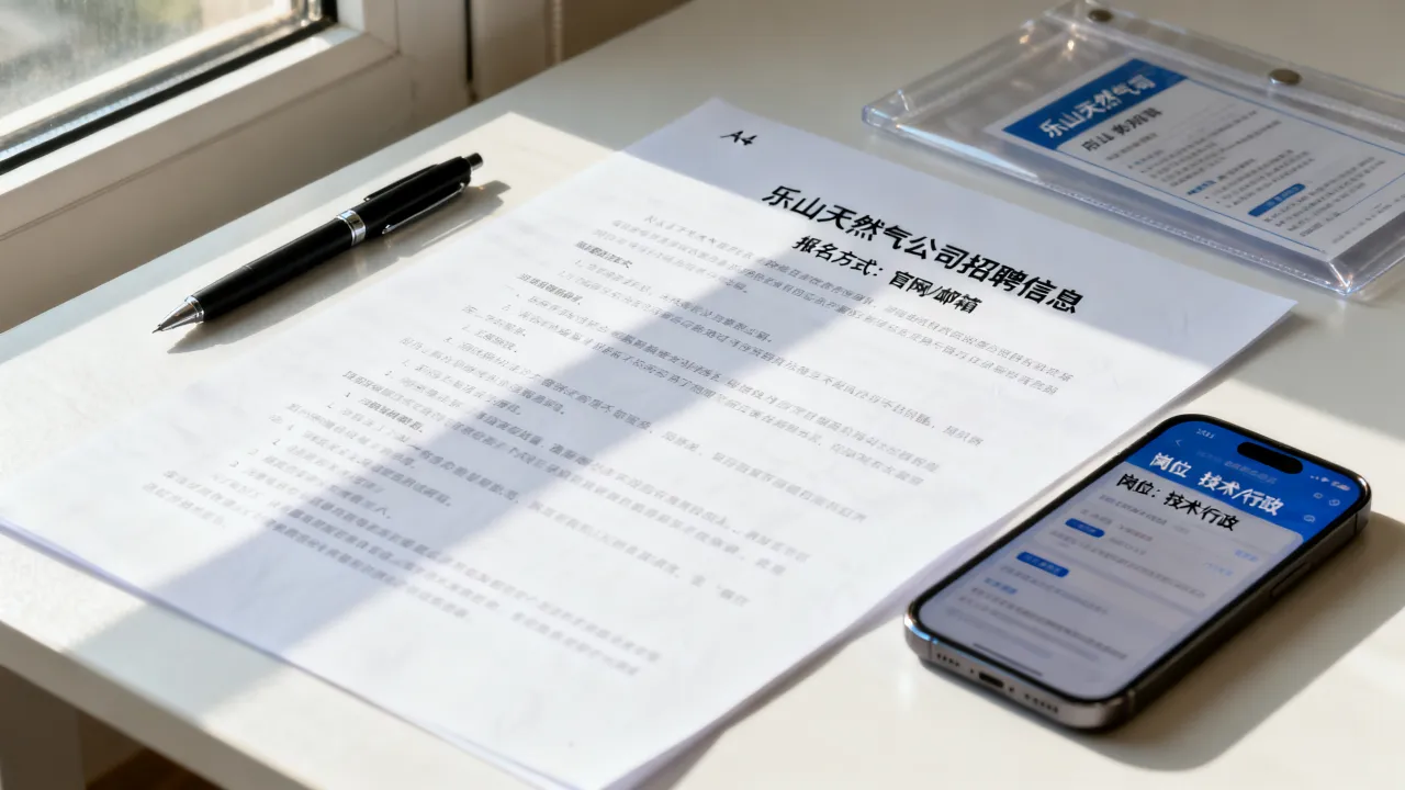乐山天然气公司招聘信息在哪里查看,如何报名?-图2 乐山天然气公司招聘信息在哪里查看,如何报名?-图2