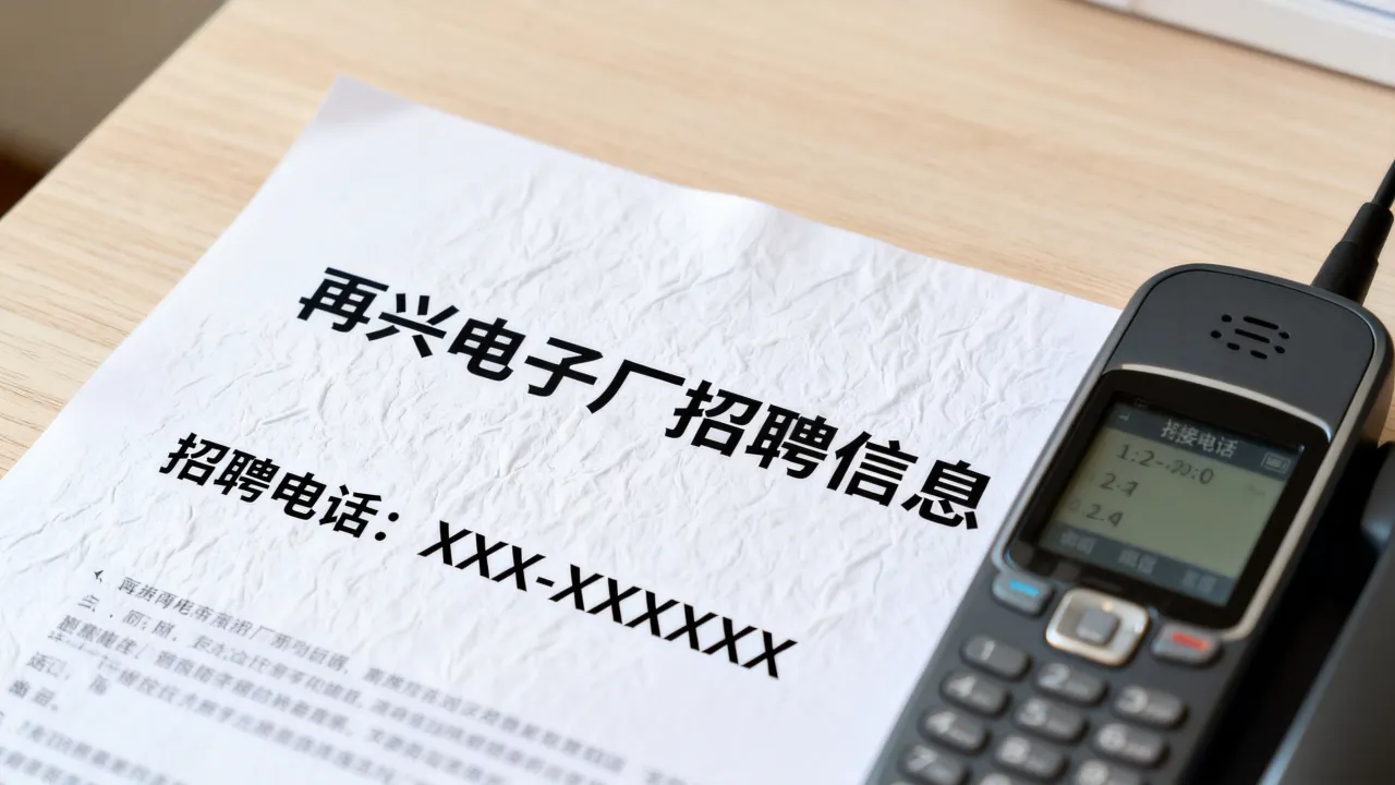 再兴电子厂招聘信息可靠吗,再兴电子厂招聘电话是多少-图1 再兴电子厂招聘信息可靠吗,再兴电子厂招聘电话是多少-图1