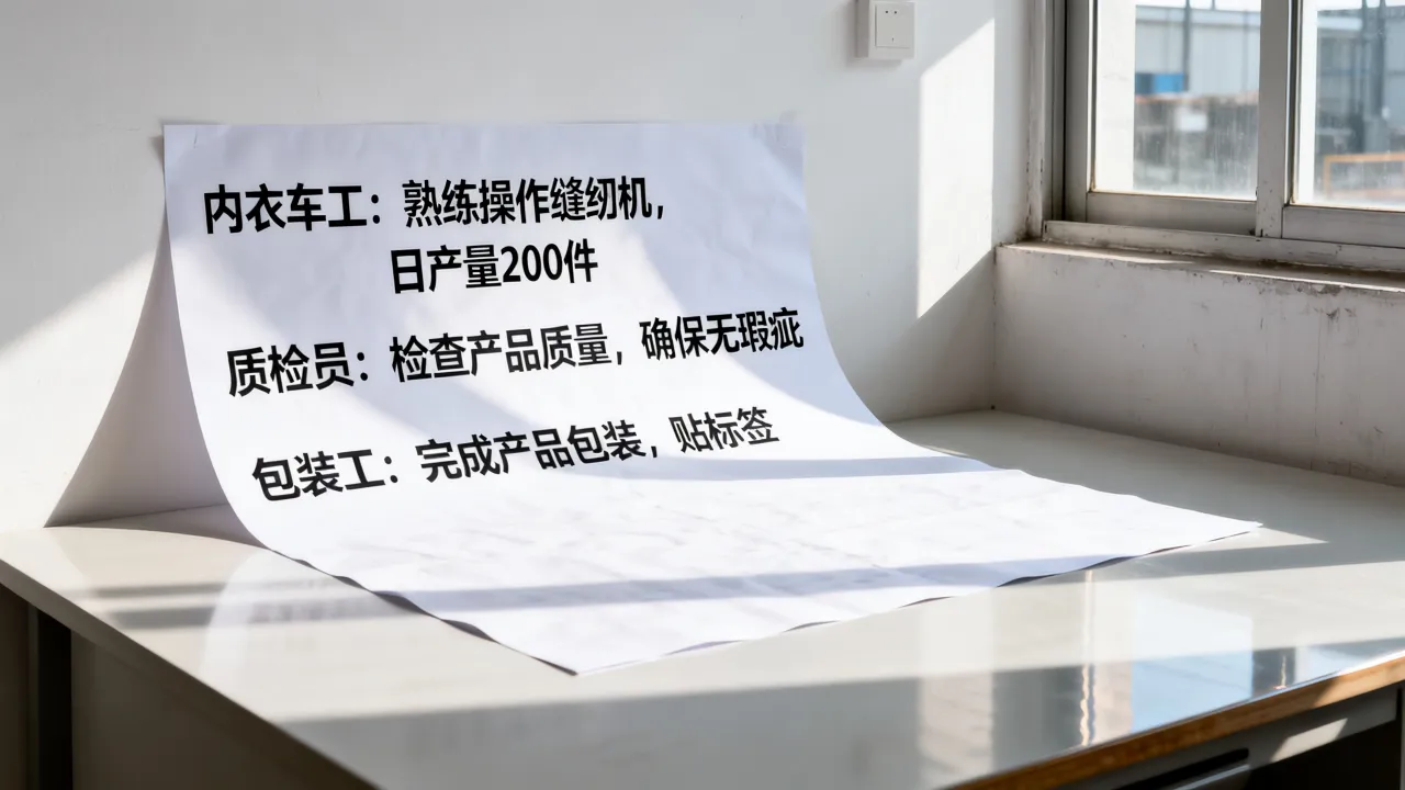 公明内衣厂招聘信息有哪些?长尾词怎么找靠谱岗位?-图2 公明内衣厂招聘信息有哪些?长尾词怎么找靠谱岗位?-图2