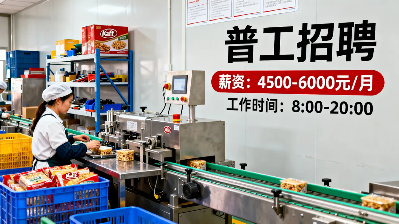 苏州卡夫食品厂招聘信息有哪些?卡夫食品厂普工待遇怎么样-图1 苏州卡夫食品厂招聘信息有哪些?卡夫食品厂普工待遇怎么样-图1