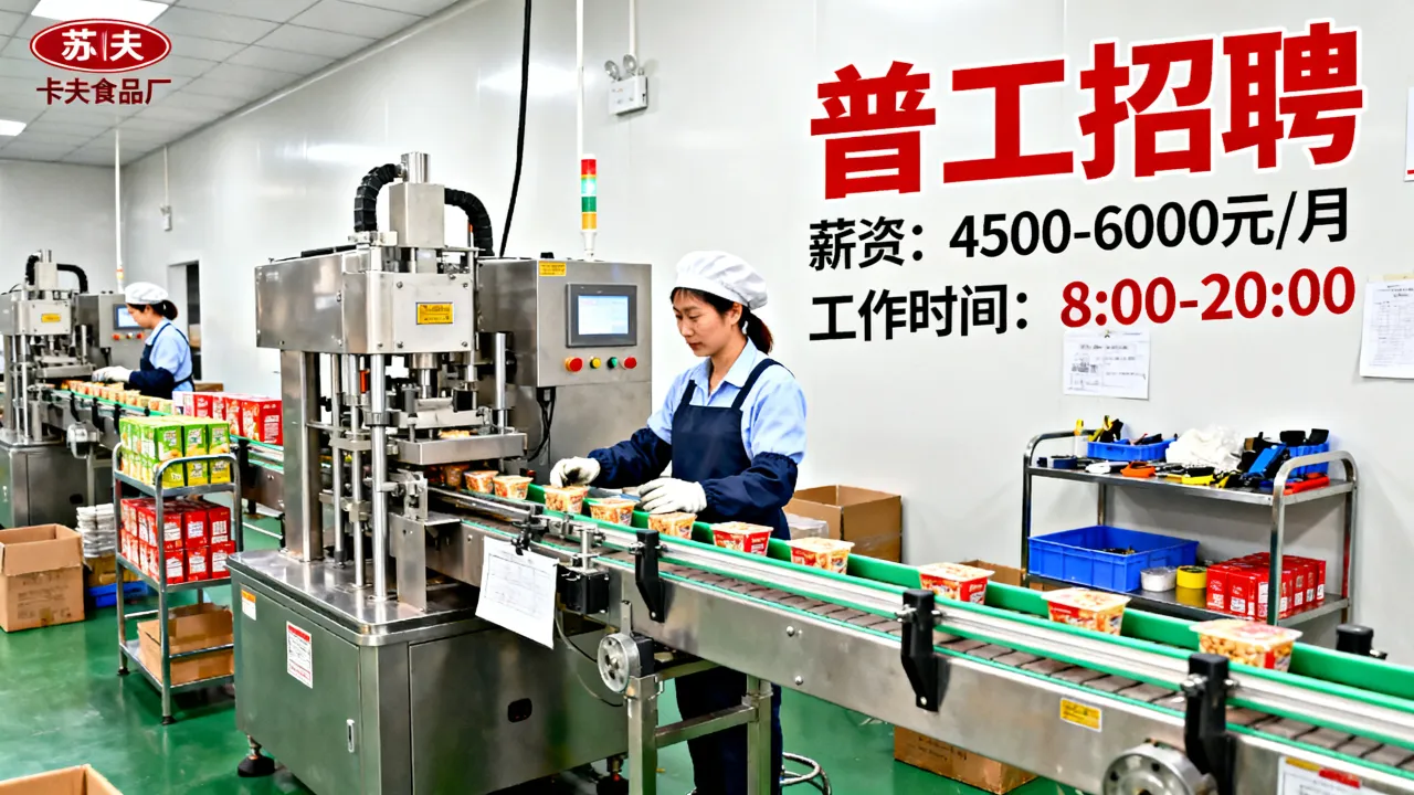苏州卡夫食品厂招聘信息有哪些?卡夫食品厂普工待遇怎么样-图2 苏州卡夫食品厂招聘信息有哪些?卡夫食品厂普工待遇怎么样-图2