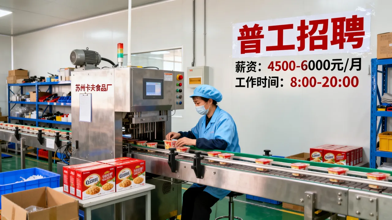 苏州卡夫食品厂招聘信息有哪些?卡夫食品厂普工待遇怎么样-图3 苏州卡夫食品厂招聘信息有哪些?卡夫食品厂普工待遇怎么样-图3