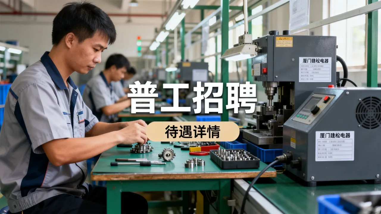厦门建松电器招聘普工吗,待遇怎么样?-图1 厦门建松电器招聘普工吗,待遇怎么样?-图1