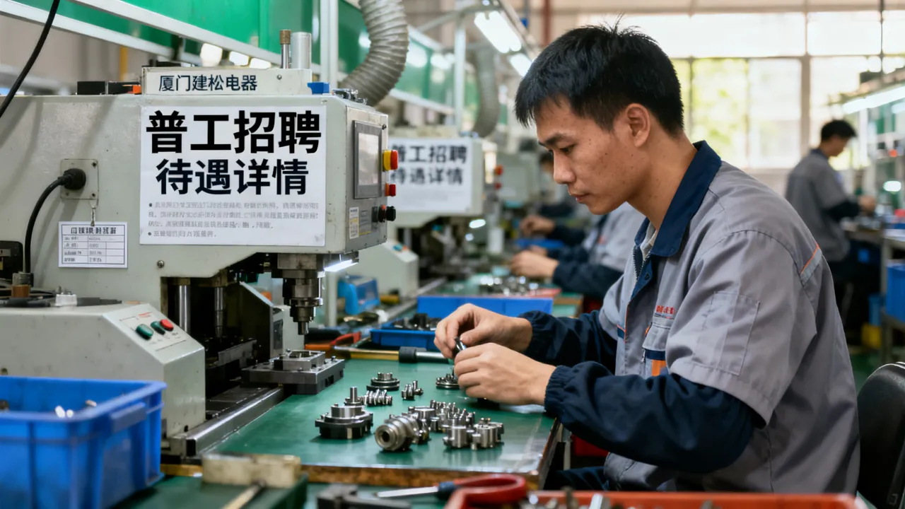 厦门建松电器招聘普工吗,待遇怎么样?-图3 厦门建松电器招聘普工吗,待遇怎么样?-图3