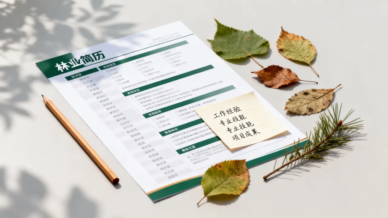 林业简历怎么写,有哪些注意事项和写作技巧?-图1 林业简历怎么写,有哪些注意事项和写作技巧?-图1