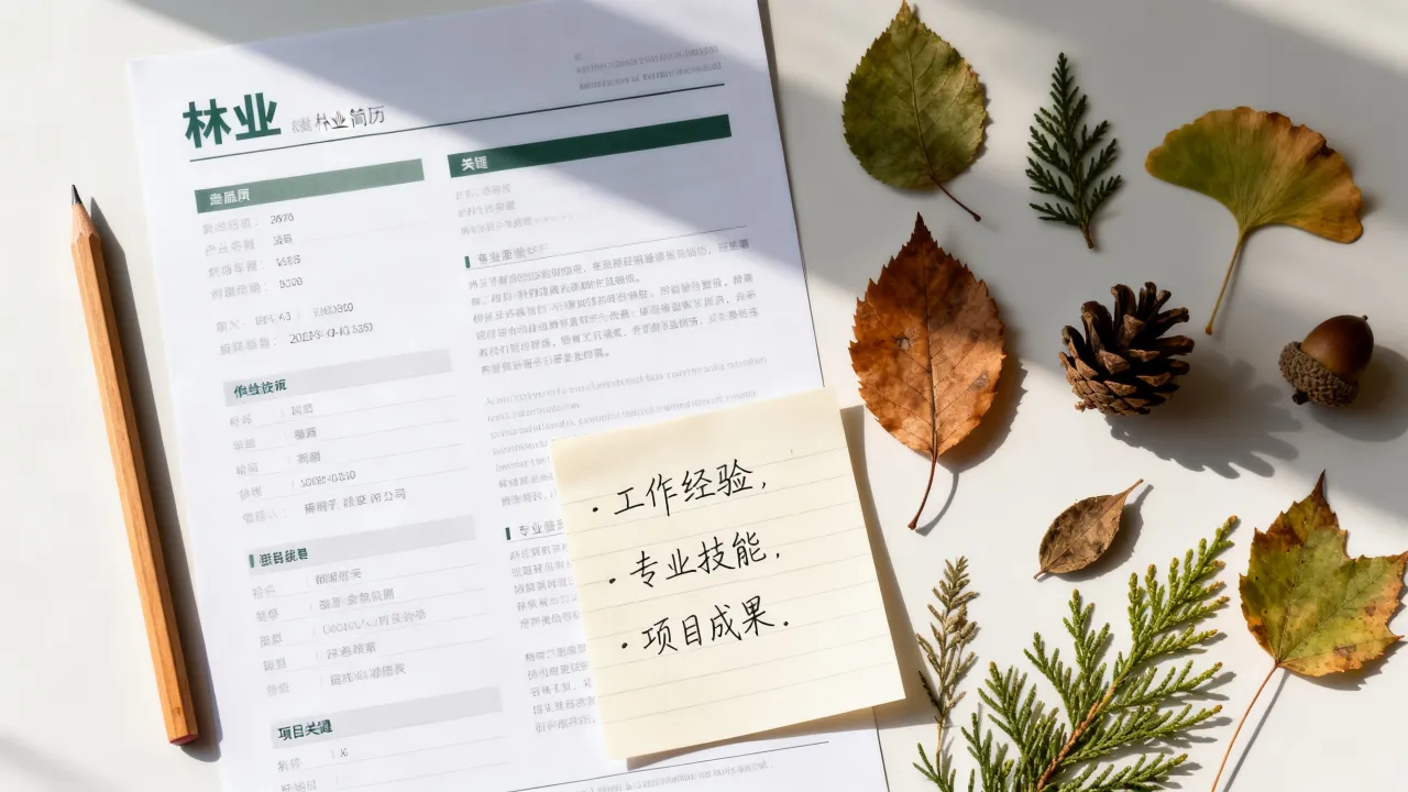 林业简历怎么写,有哪些注意事项和写作技巧?-图3 林业简历怎么写,有哪些注意事项和写作技巧?-图3