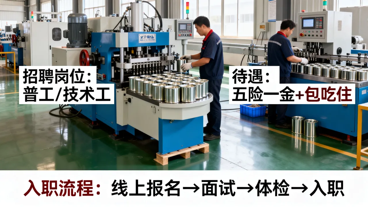 临沂奥瑞金制罐厂招聘待遇好吗,怎么进厂上班?-图1 临沂奥瑞金制罐厂招聘待遇好吗,怎么进厂上班?-图1