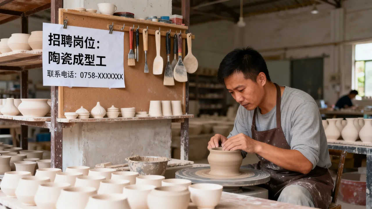 广宁古水陶瓷厂还在招工吗，广宁古水陶瓷厂招聘信息在哪看-图3