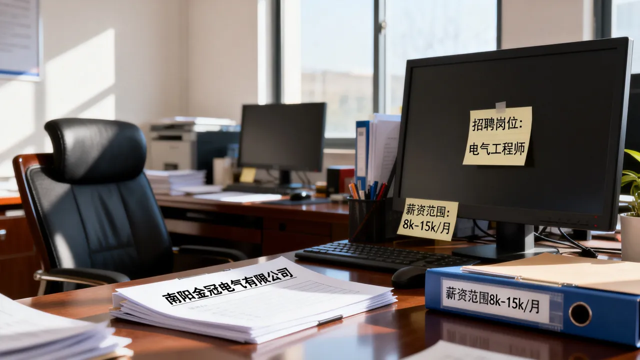 南阳金冠电气招聘怎么样,南阳金冠电气有限公司薪资待遇如何