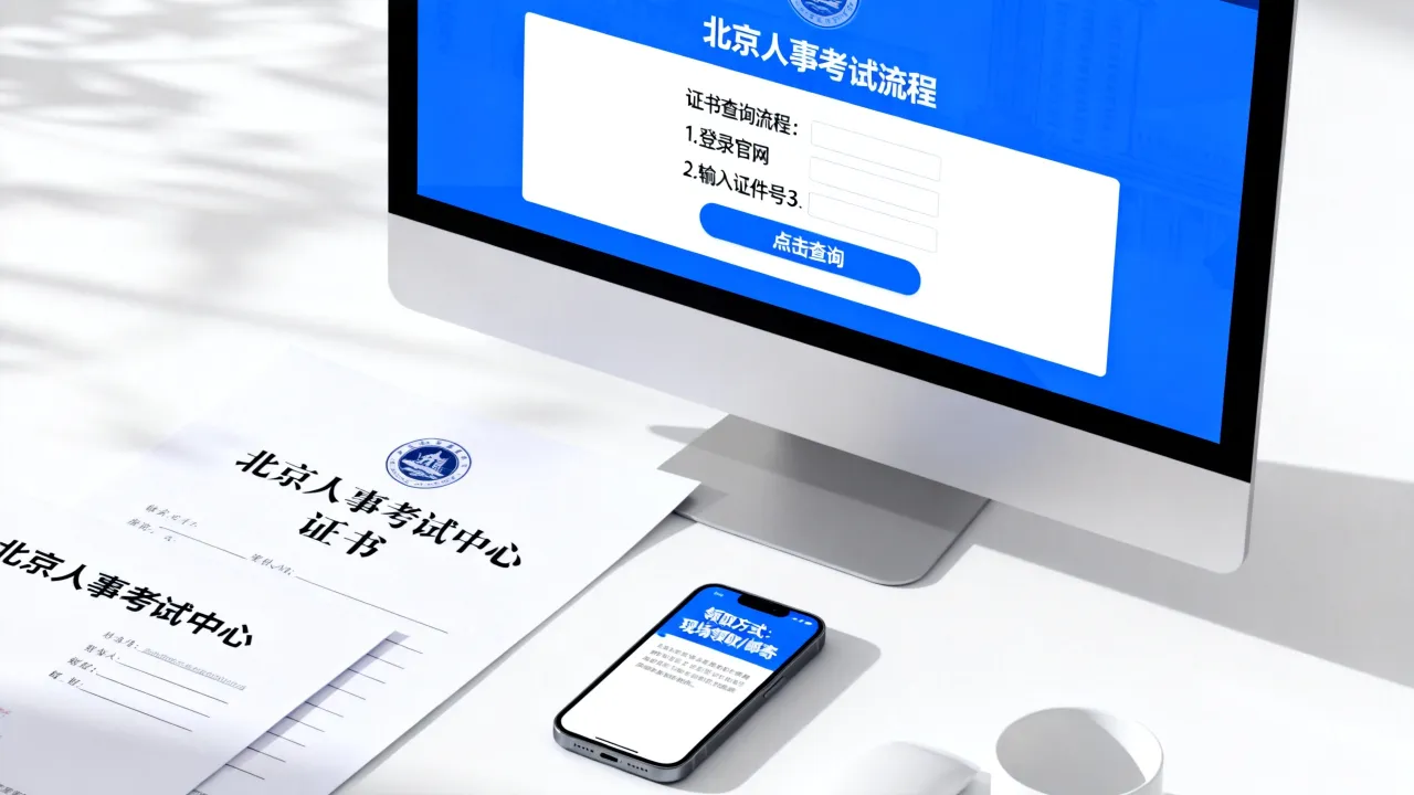 北京人事考试中心证书如何查询领取？证书查询流程是什么，长尾疑问词-图3