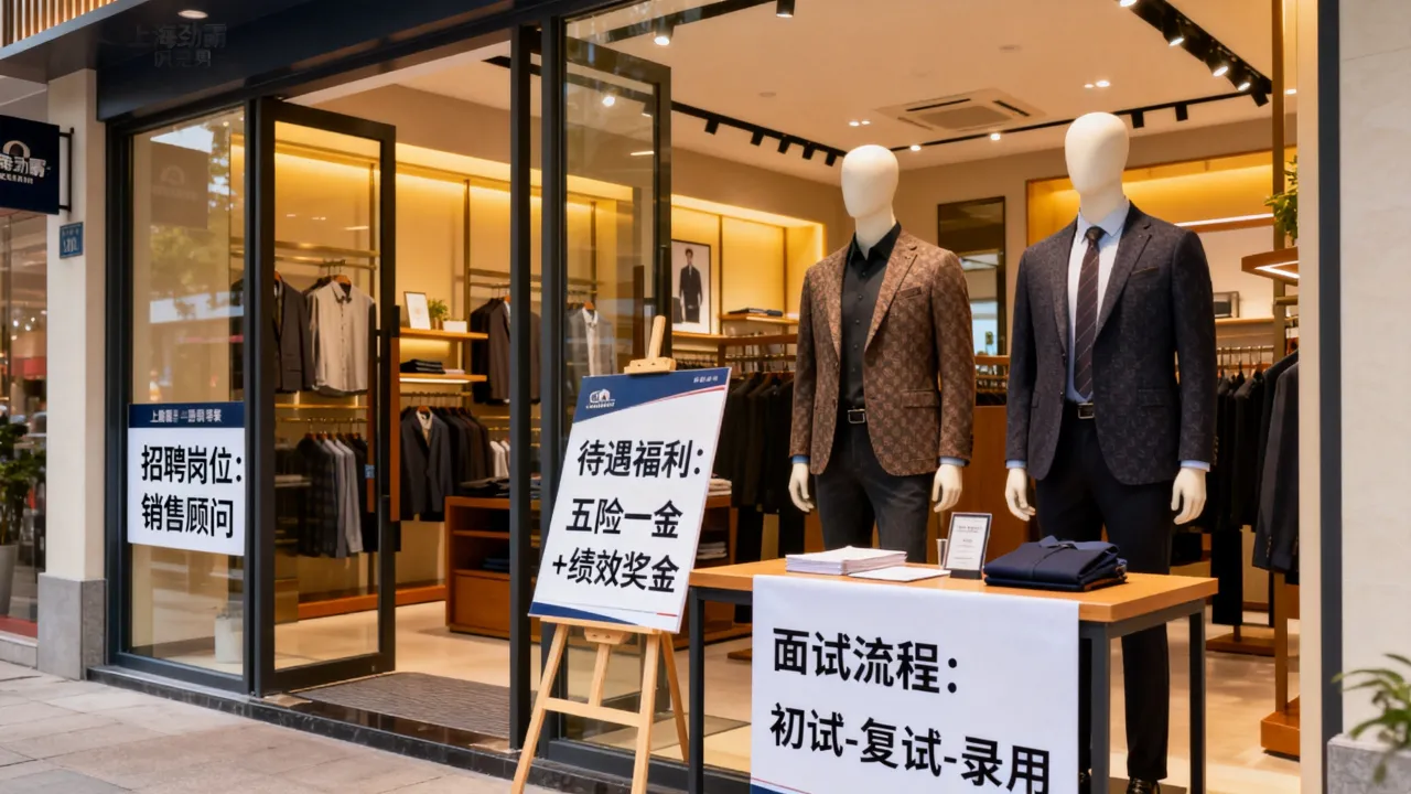 上海劲霸男装枫泾招聘待遇如何?枫泾门店面试好进吗?
