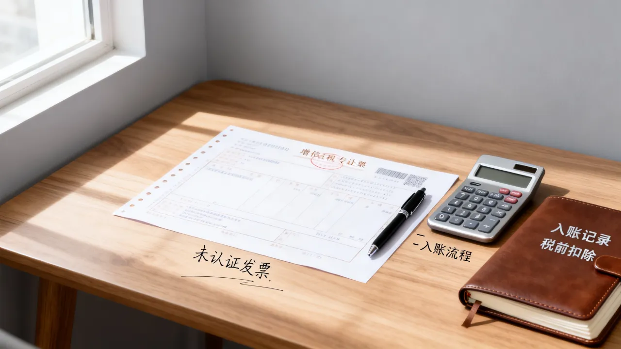 未认证发票如何入账?能不能税前扣除?-图2 未认证发票如何入账?能不能税前扣除?-图2