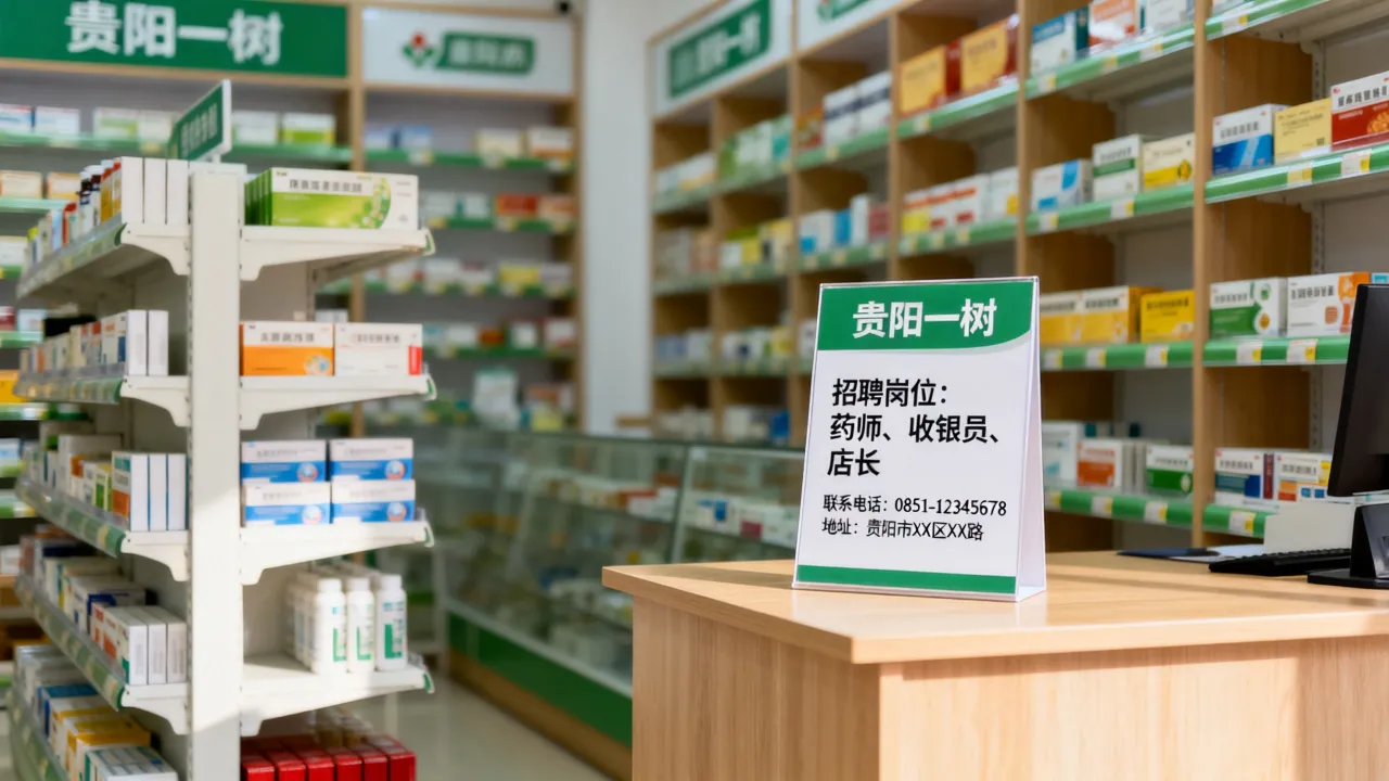 贵阳一树药店招聘信息有哪些,最新岗位怎么查?
