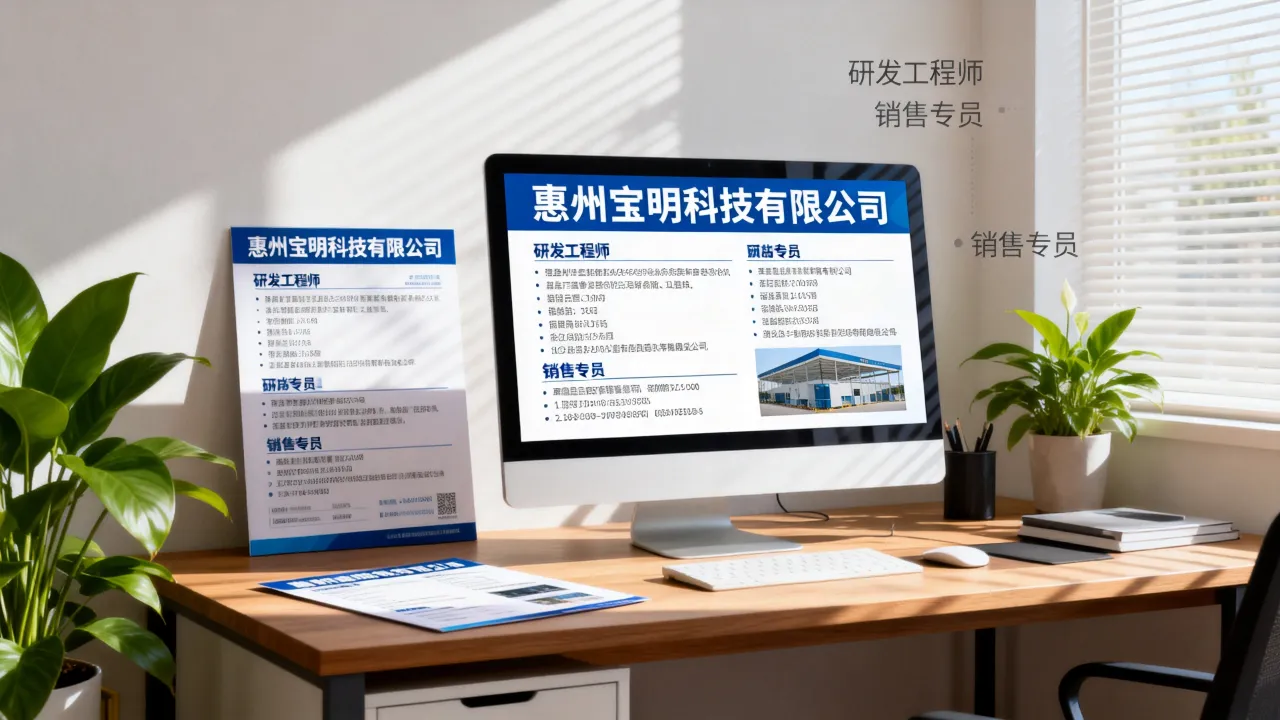 惠州宝明科技有限公司招聘吗,宝明科技招聘岗位有哪些?