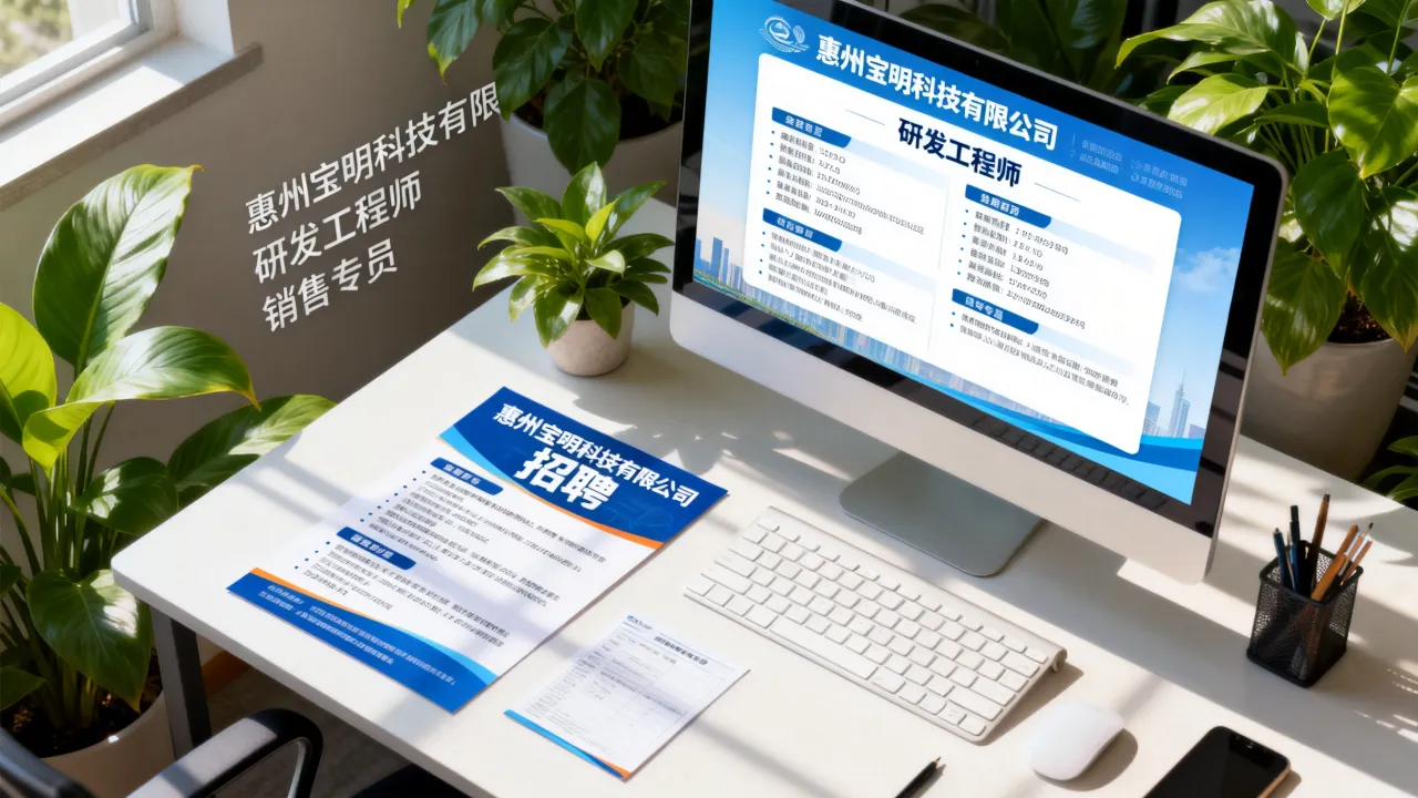 惠州宝明科技有限公司招聘吗,宝明科技招聘岗位有哪些?-图2 惠州宝明科技有限公司招聘吗,宝明科技招聘岗位有哪些?-图2