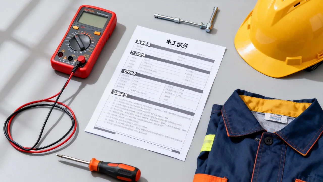 电工简历怎么填写,电工简历自我评价怎么写?-图2 电工简历怎么填写,电工简历自我评价怎么写?-图2